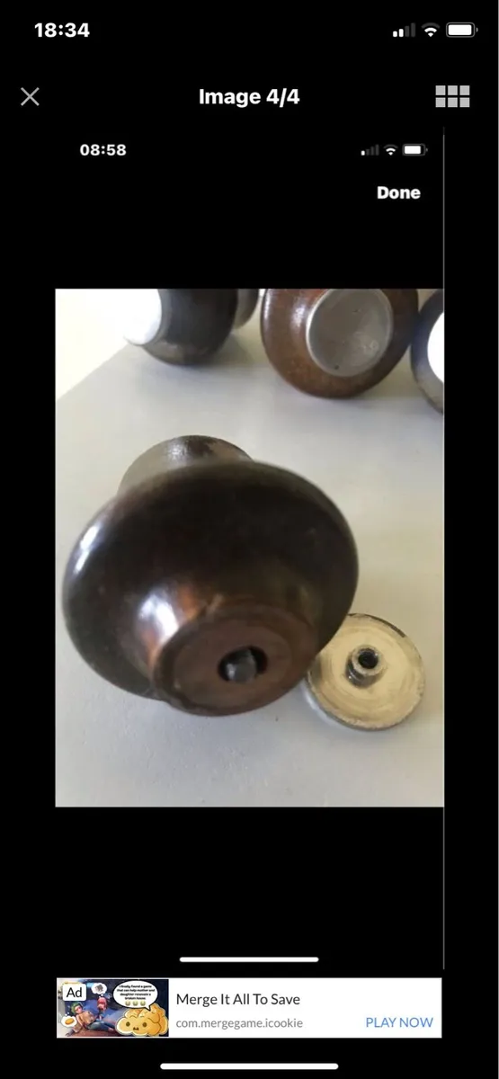 Vintage Timber Drawer Knobs - Image 4