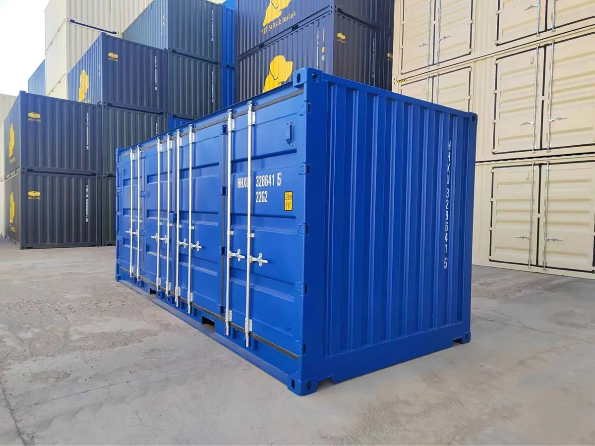 20ft One Trip Container + Side Doors 3x Available - Image 2