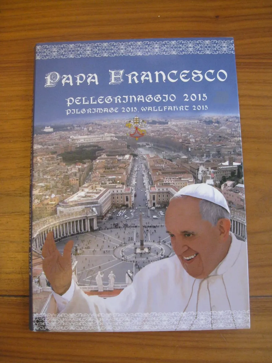 PILGRIMAGE 2015 OF THE POPE FRANCESCO COLORED UNC - Image 3