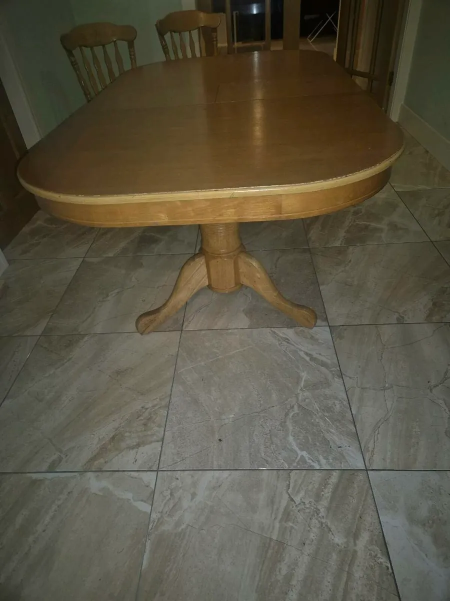 Kitchen/dining table and chairs - Image 2