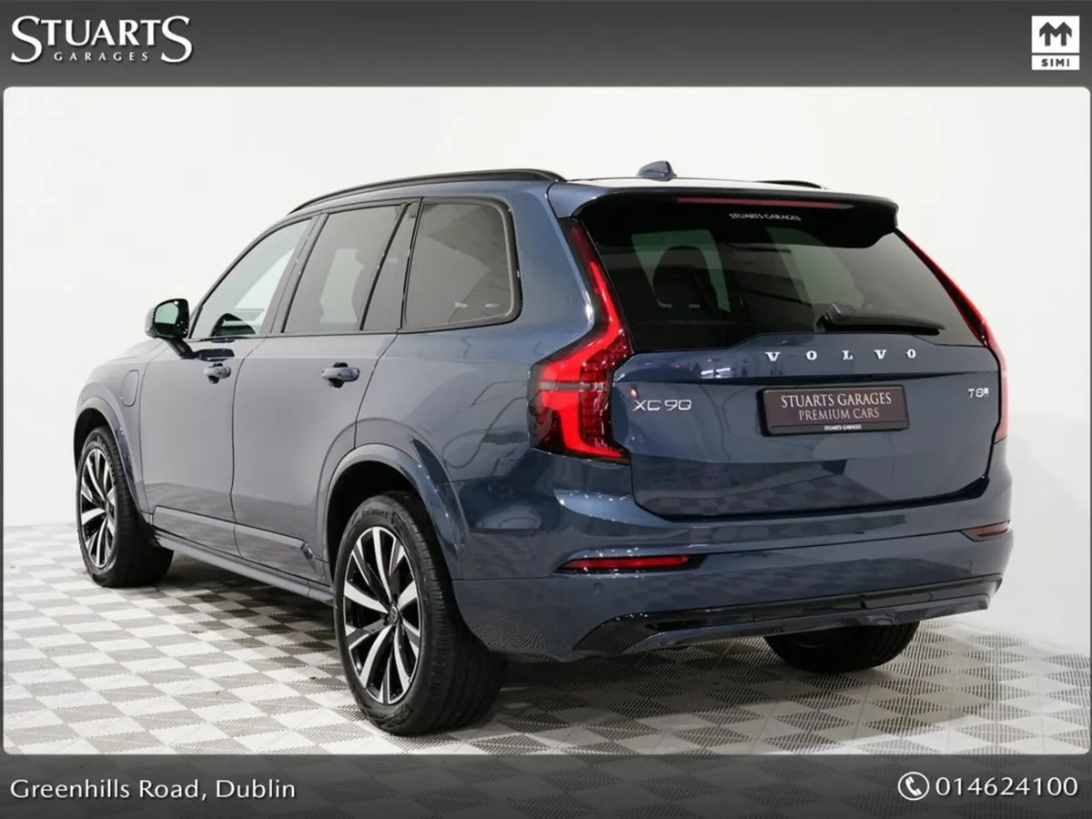 Volvo XC90 PLUS DARK: DENIM BLUE WITH CHARCOAL LEA - Image 2