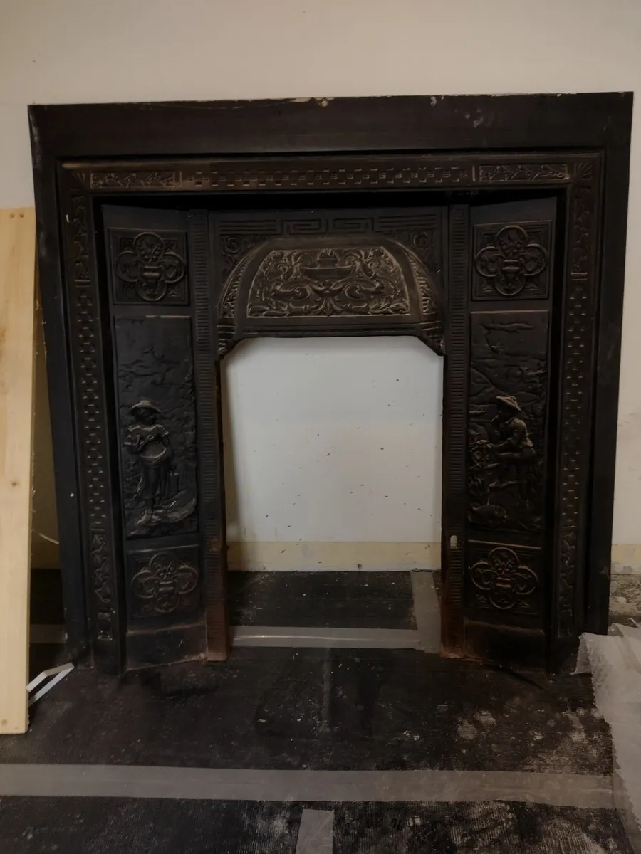 Metal fire place surround - Image 2