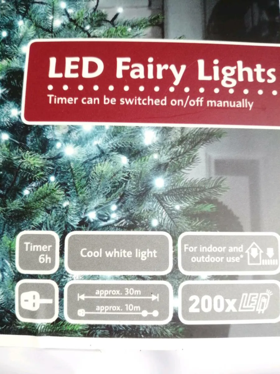 Cool white Christmas lights - Image 3