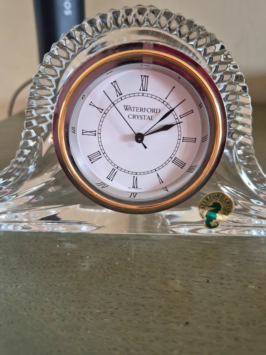 Waterford Crystal Mantle Clock - Image 3