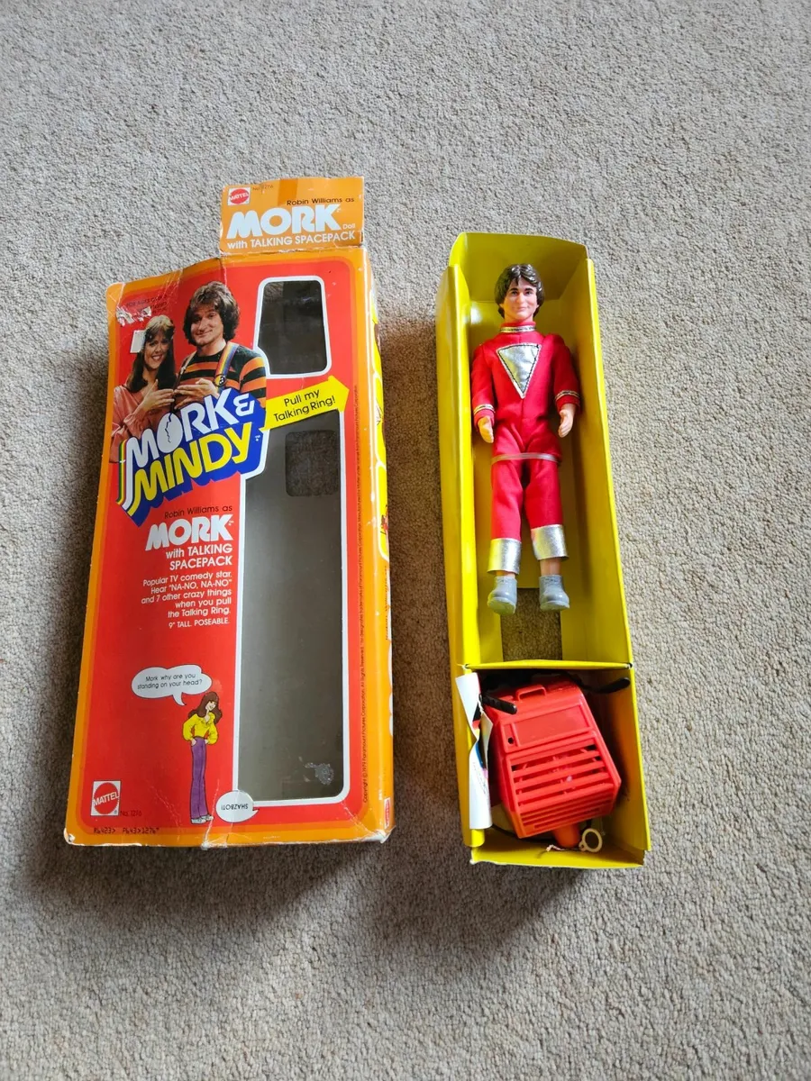 Vintage Mork & Mindy 1970's Robin Williams as Mork - Image 1