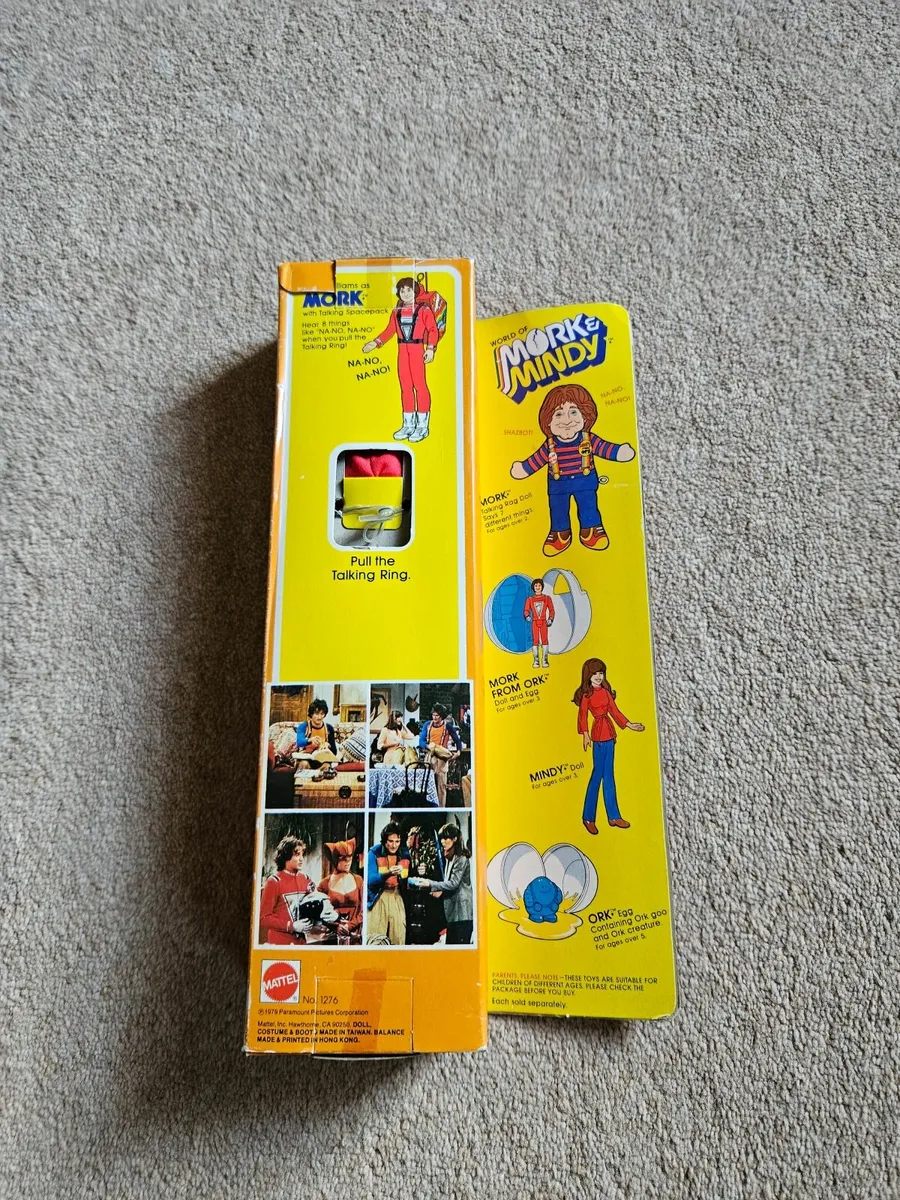 Vintage Mork & Mindy 1970's Robin Williams as Mork - Image 3