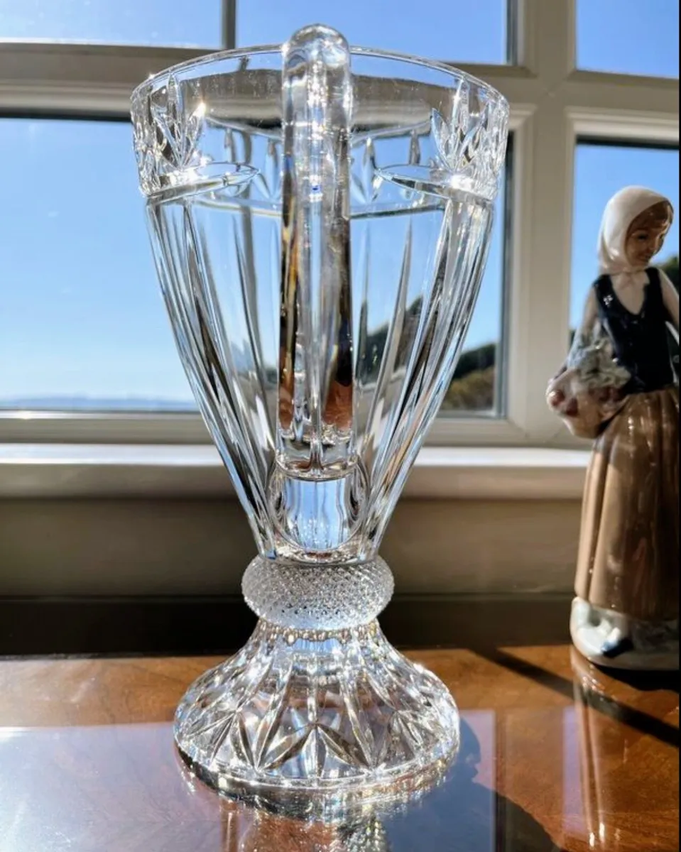 Vintage cut glass pitcher - Image 3
