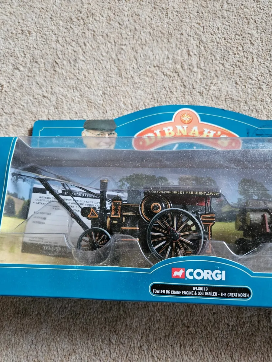 Corgi Steam Traction Engine & Trailer Log Load - Image 3