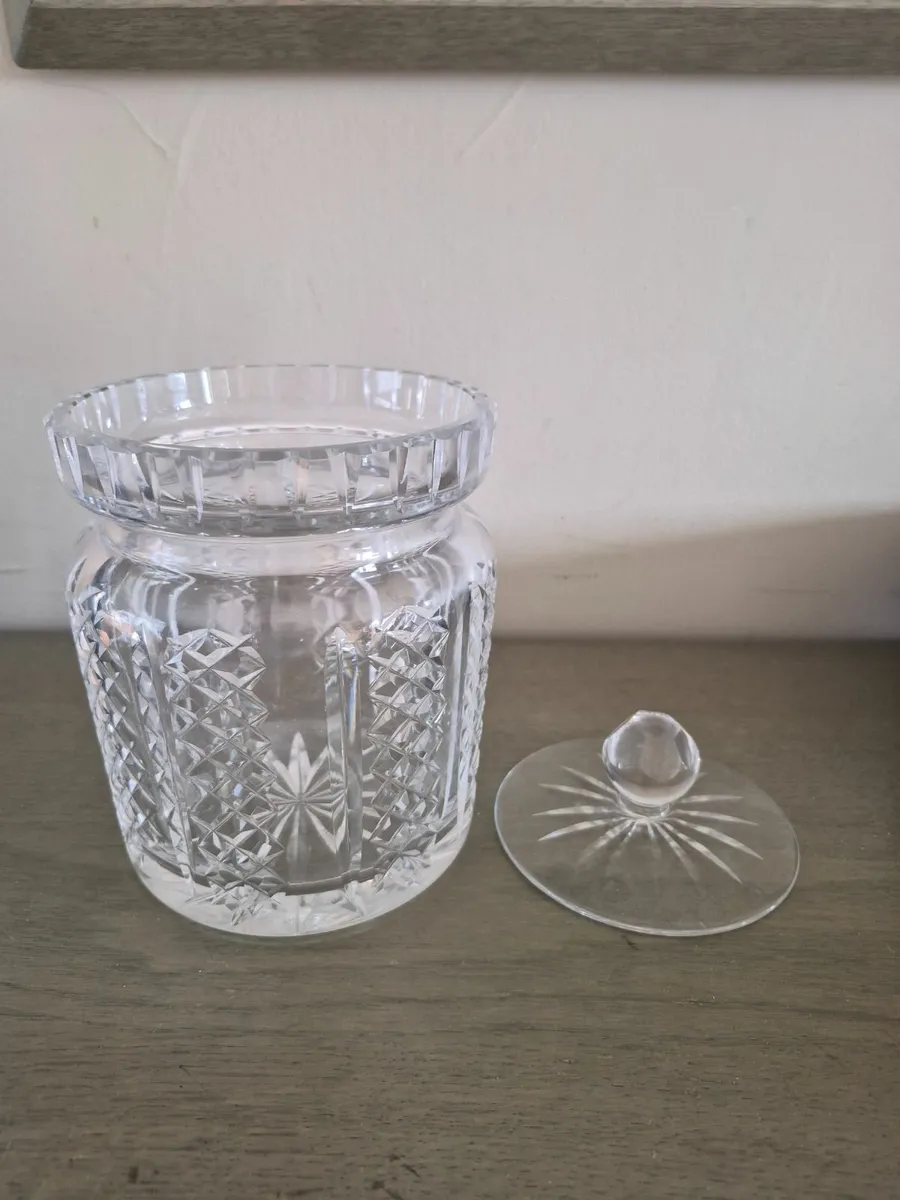 Waterford Crystal Hibernia Biscuit Barrel - Image 2