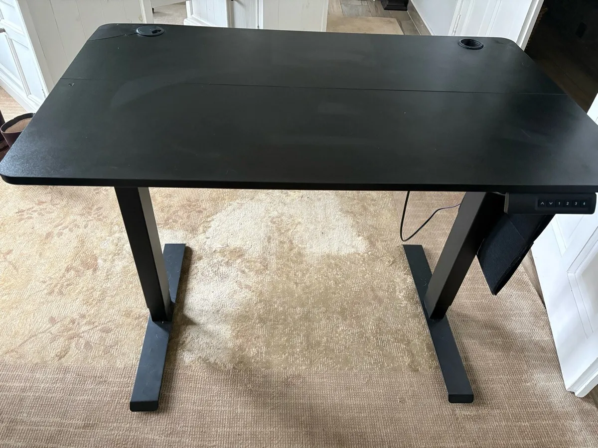 Adjustable desk and chair - Image 1