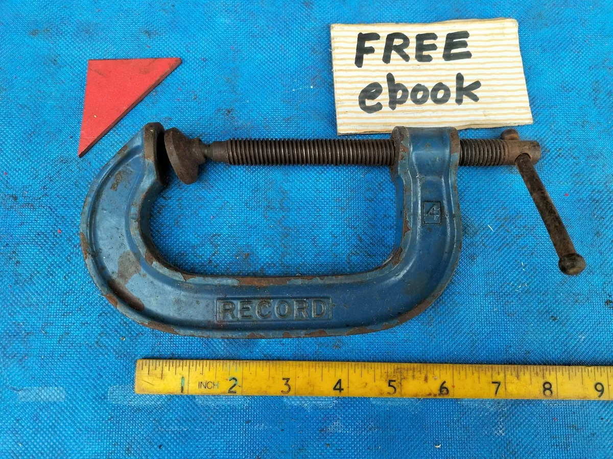 Record 4" G Clamp - Image 1