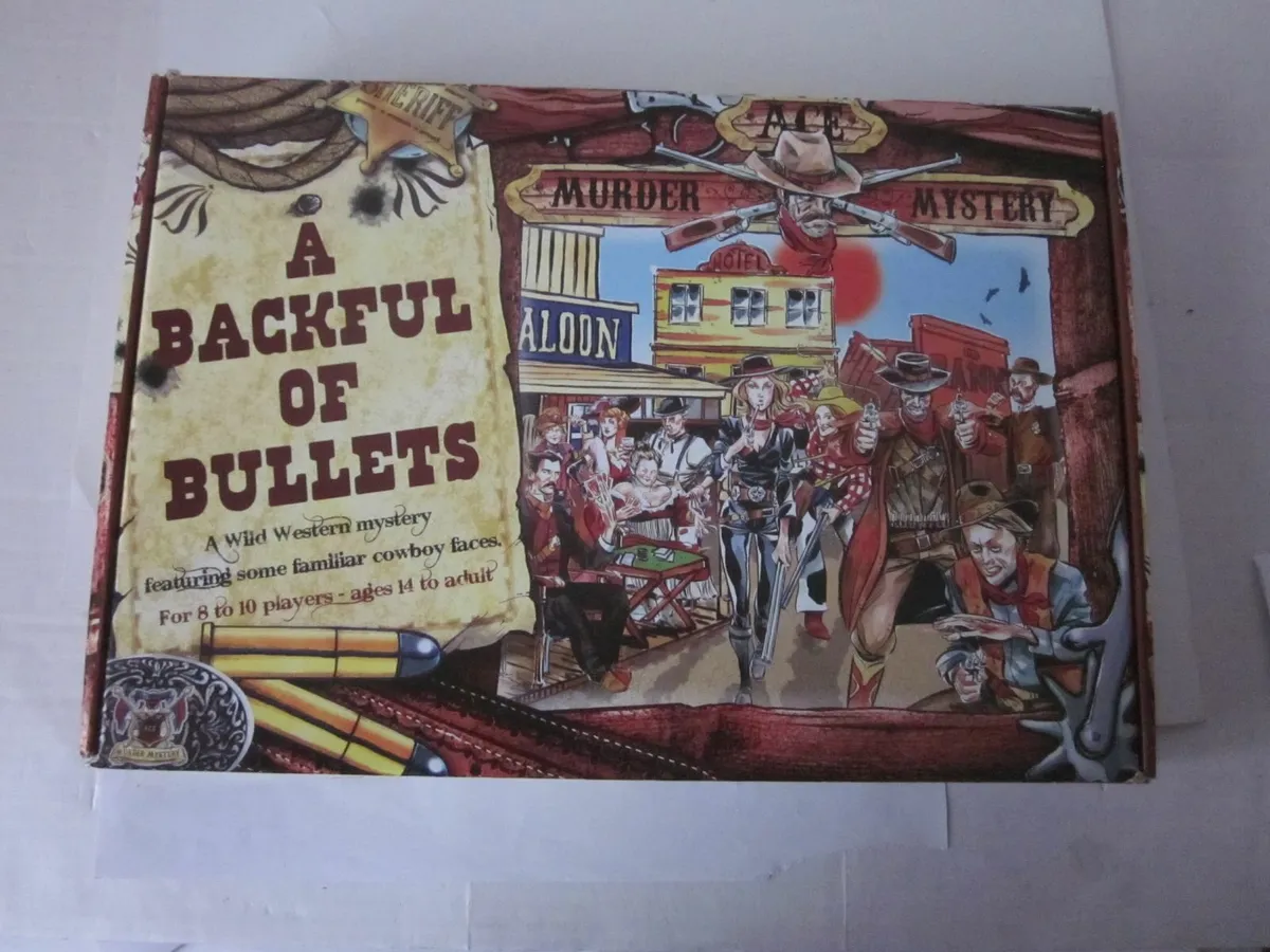 A Backful of  Bullets Board Game - Image 1