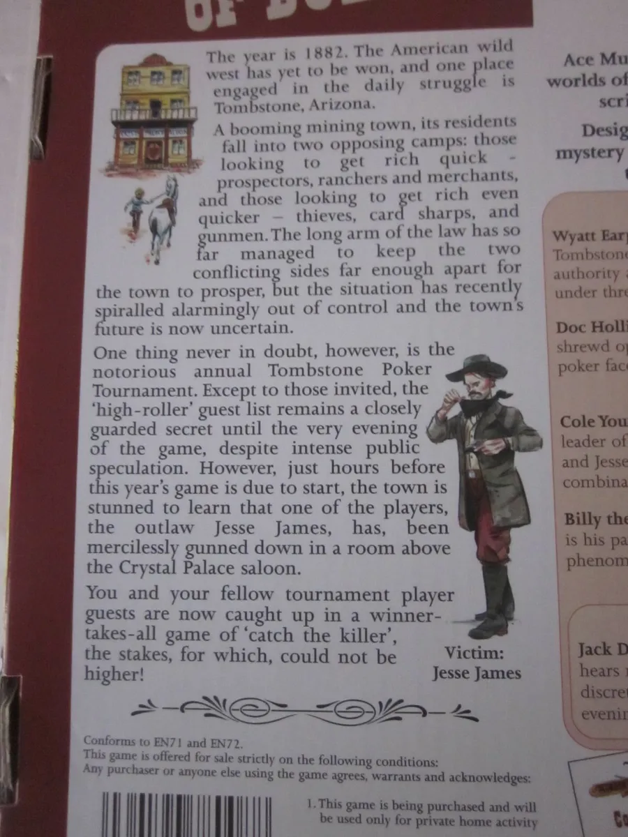 A Backful of  Bullets Board Game - Image 2