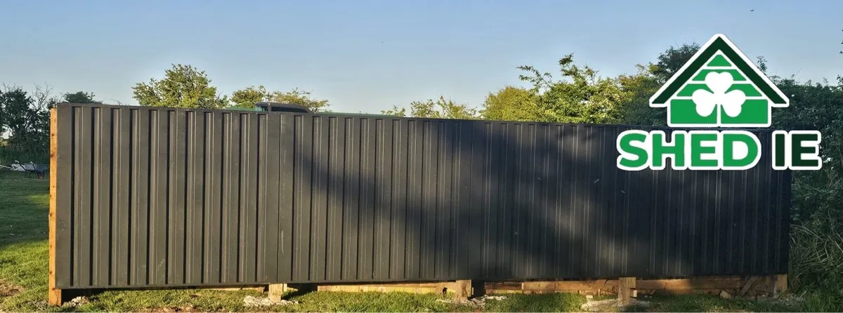 Heavy-duty galvanized, powder-coated steel fencing - Image 1