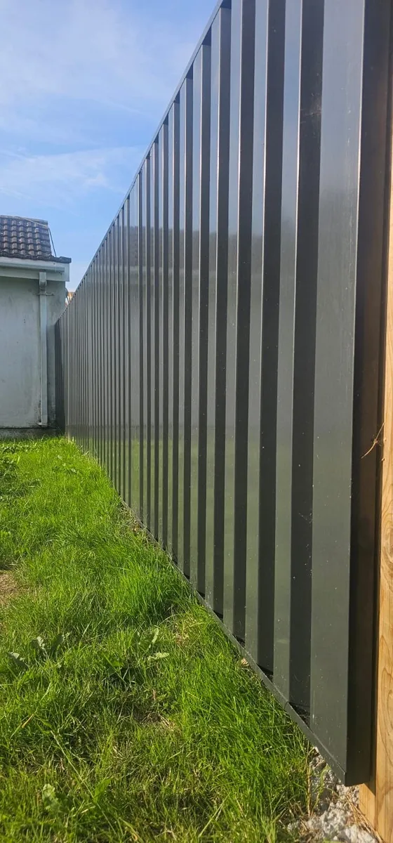 Heavy-duty galvanized, powder-coated steel fencing - Image 3