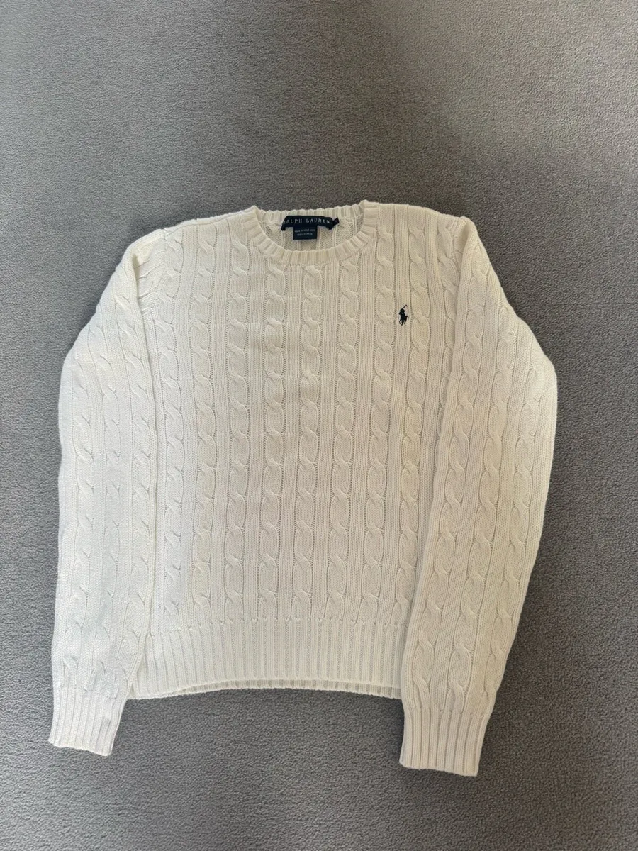 Ralph Lauren cable knit jumpers - Image 1