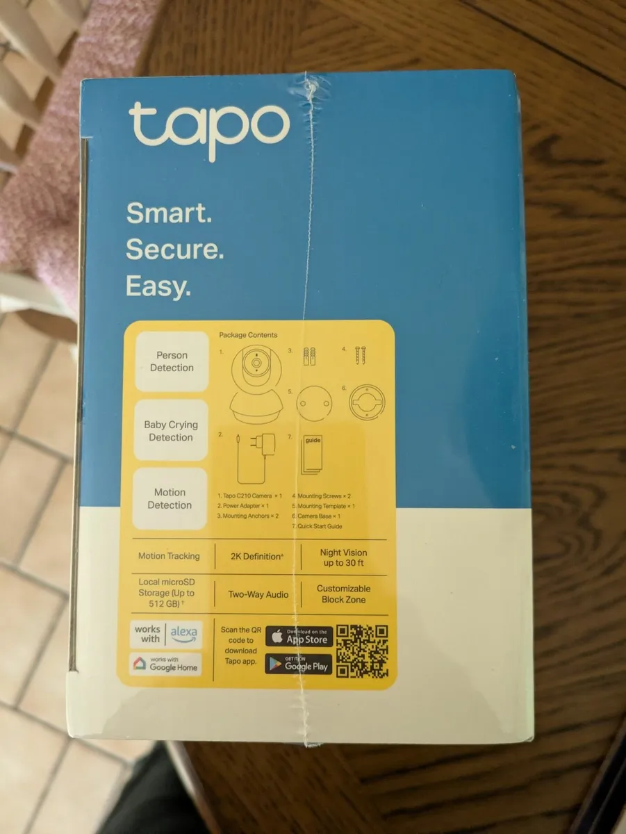 Tapo home security wifi camera Camera - Image 4