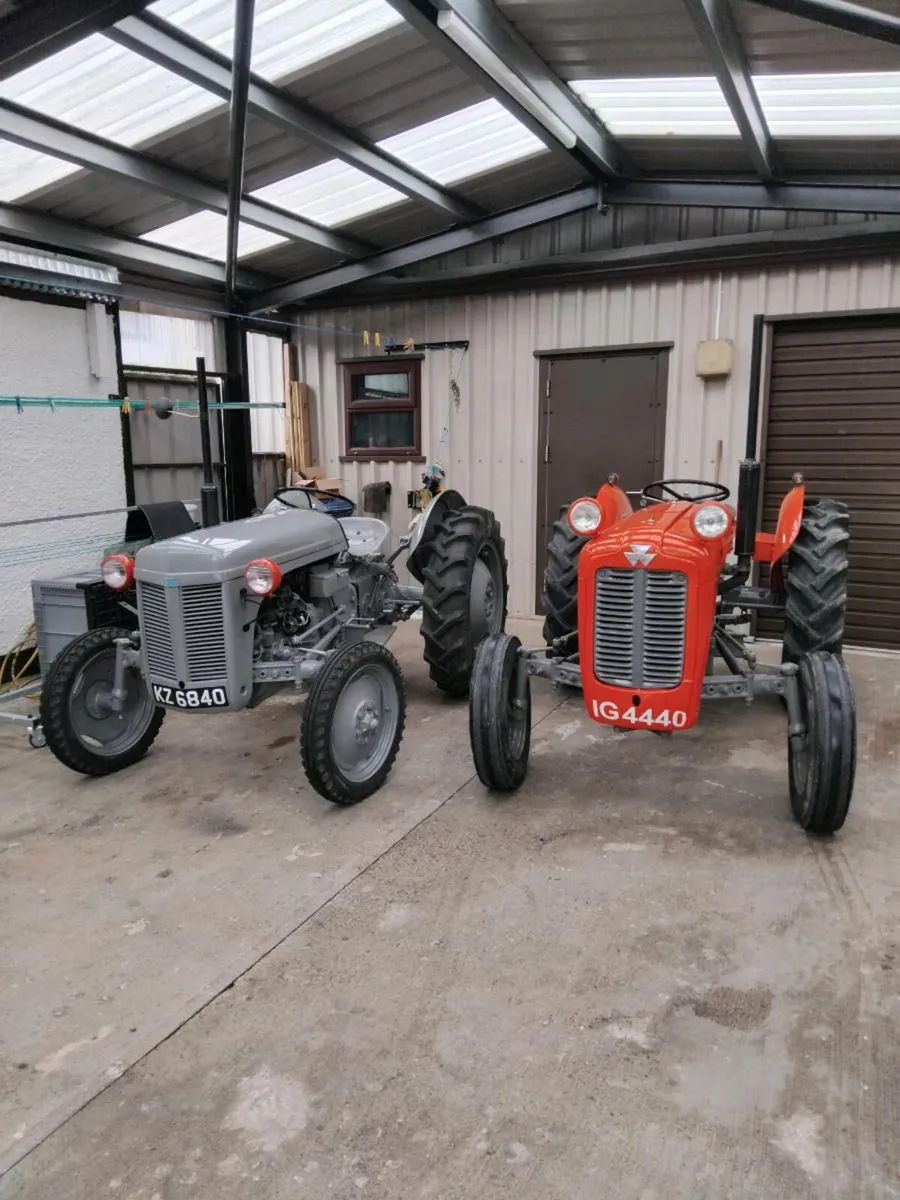 Vintage tractors. - Image 1