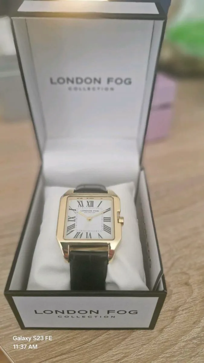 London Fog Collection Sqaure chase watch - Image 2