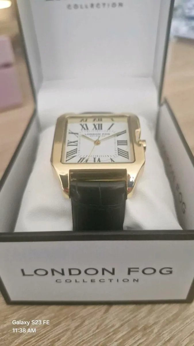 London Fog Collection Sqaure chase watch - Image 3
