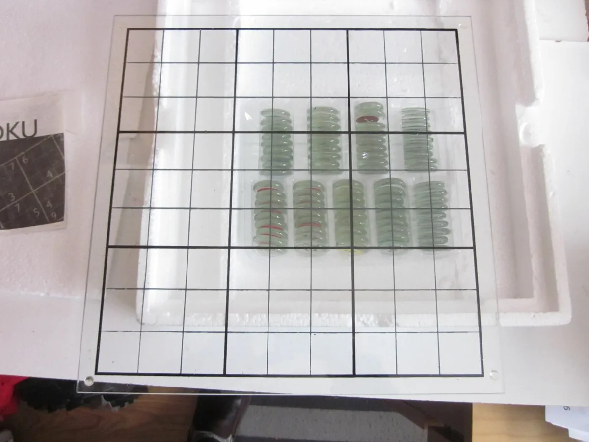Sudoku Glass Tabletop Game Unused - Image 4