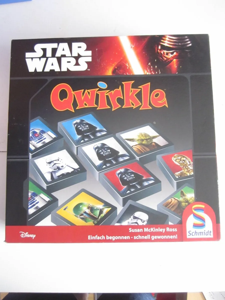 Star Wars Qwirkle Board Game - Image 1