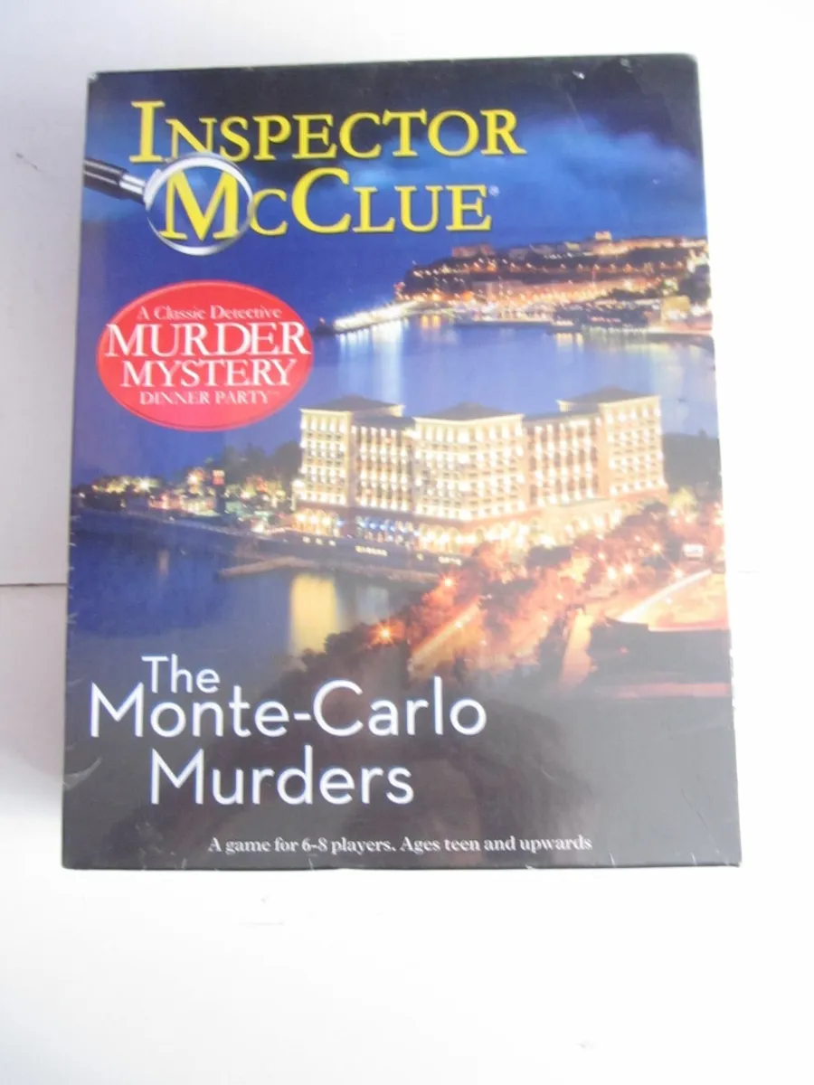 Inspector McClue The Monte -Carlo Murders Game - Image 1