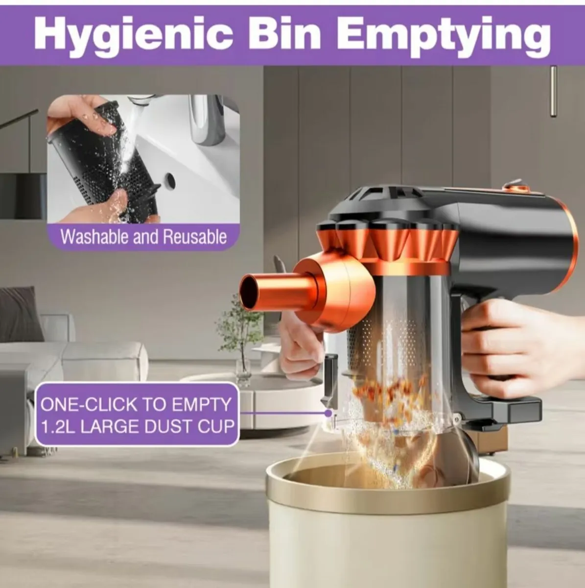 Vaccum cleaner cordless - Image 4