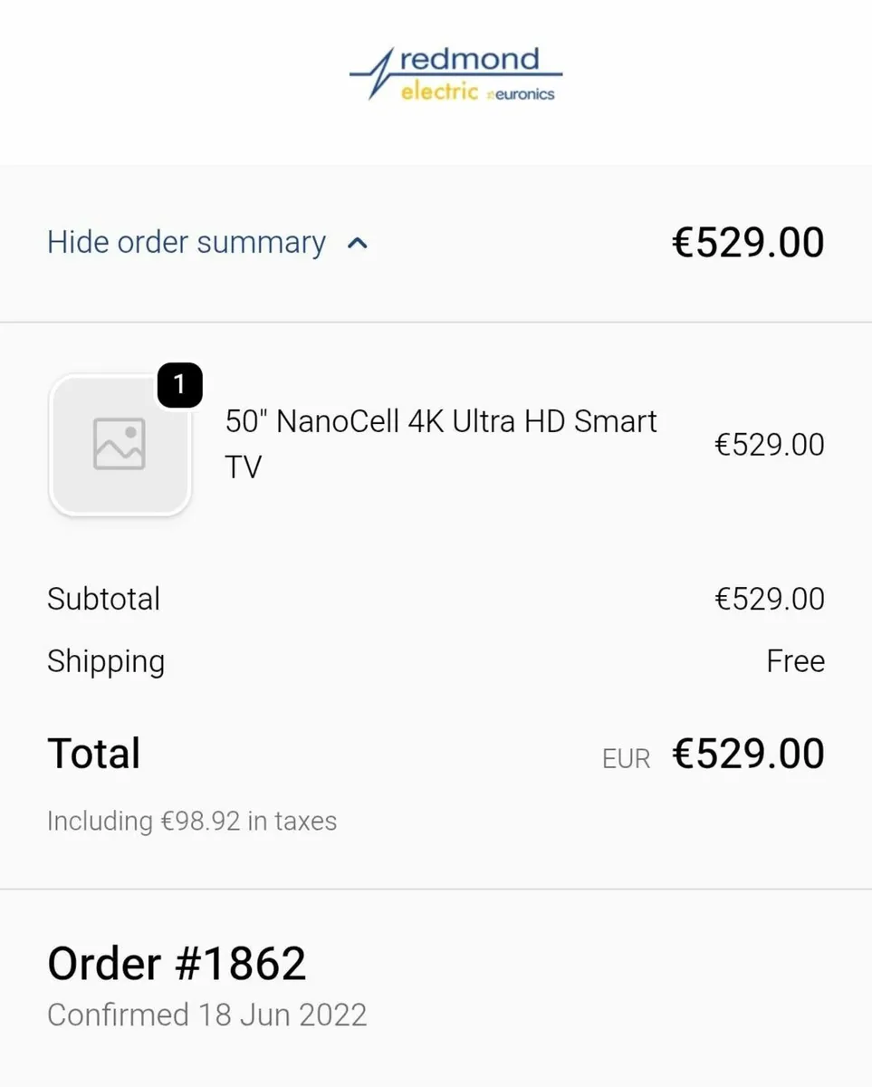 LG 50" NanoCell Smart TV – Quick Sale €250 - Image 3