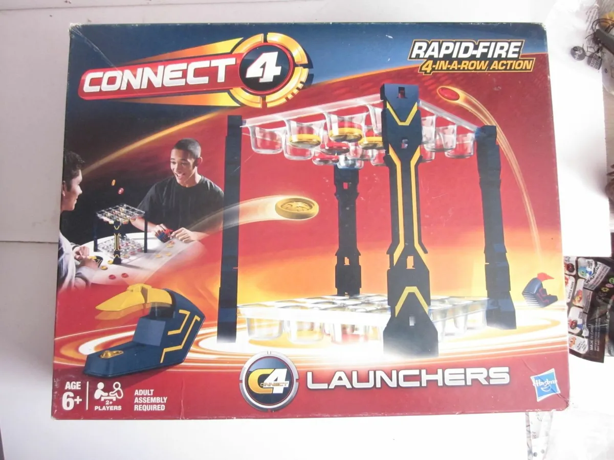 Connect 4 Launchers Board Game 2012 - Image 1