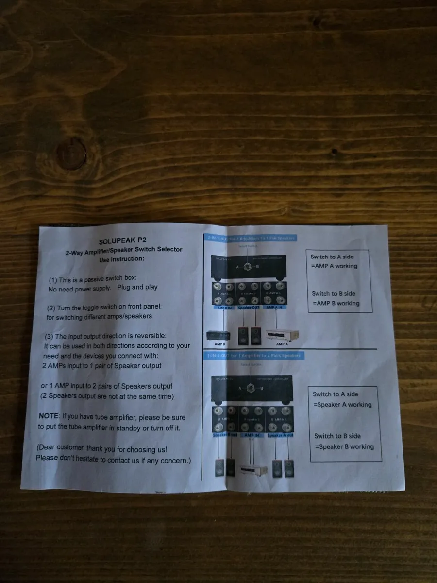 Amplifier switcher speaker selctor - Image 3