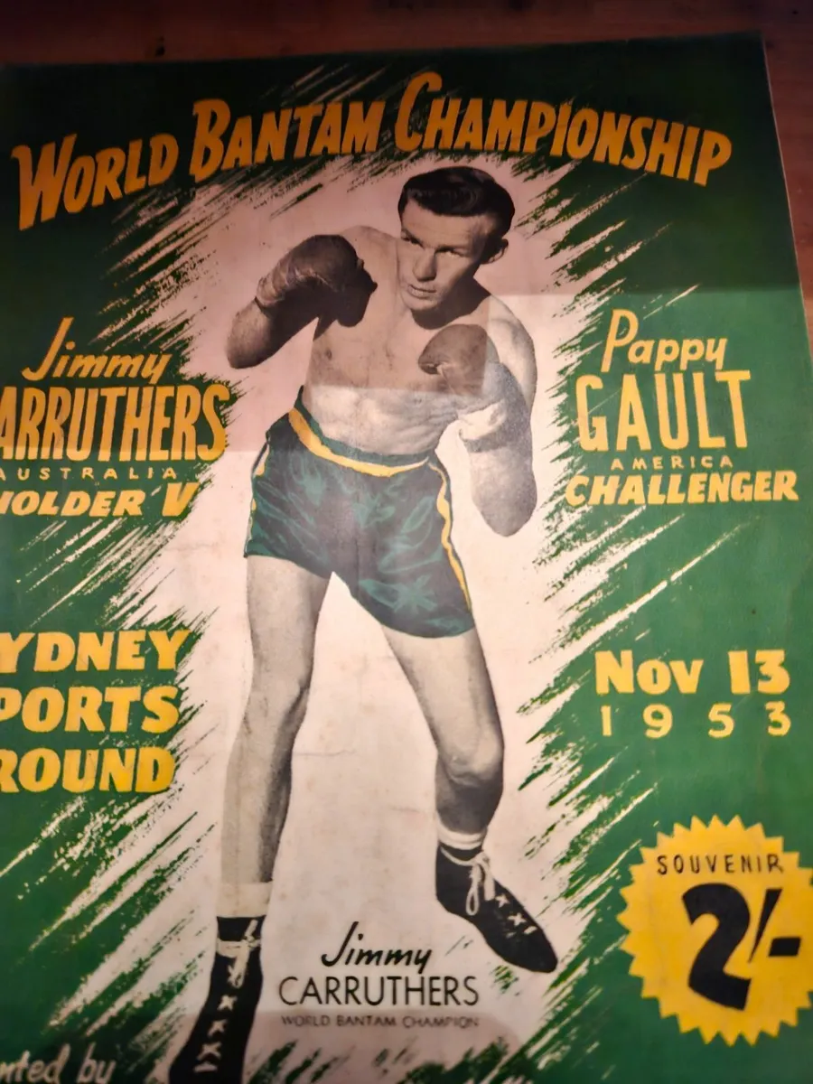 Vintage Boxing Programme - Image 2