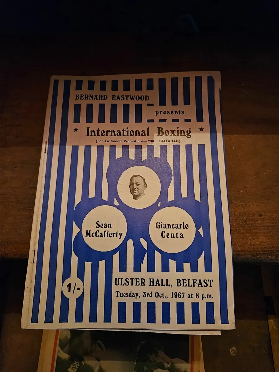 Vintage Boxing Programme