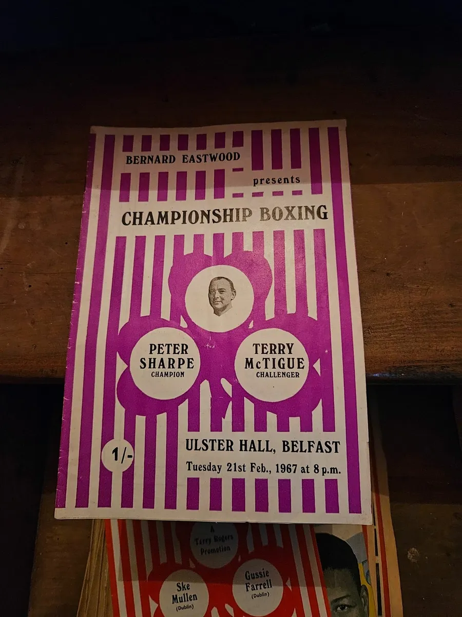 Vintage Boxing Programme