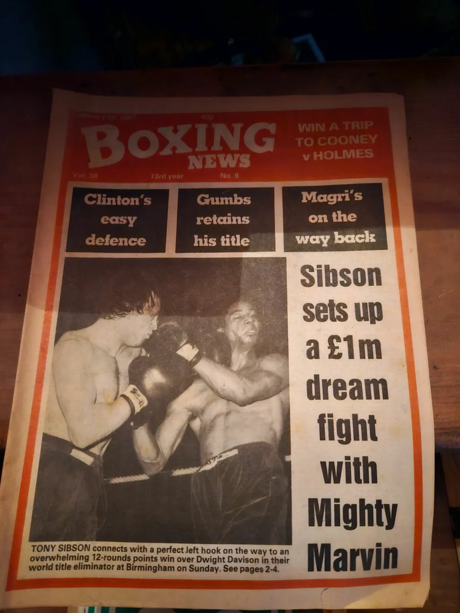 Vintage Boxing News