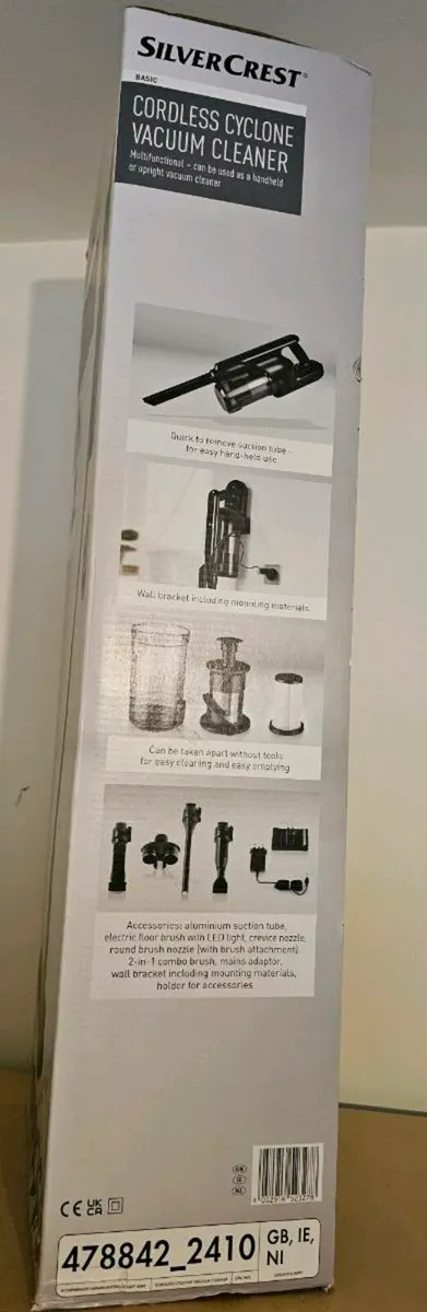 SilverCrest Cordless Cyclone Vacuum Cleaner. - Image 3