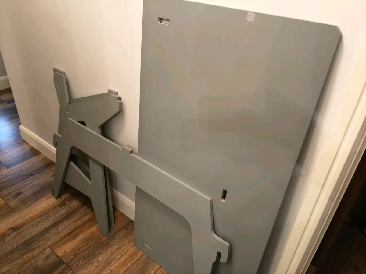 Office Desk and Monitor stands - Image 2