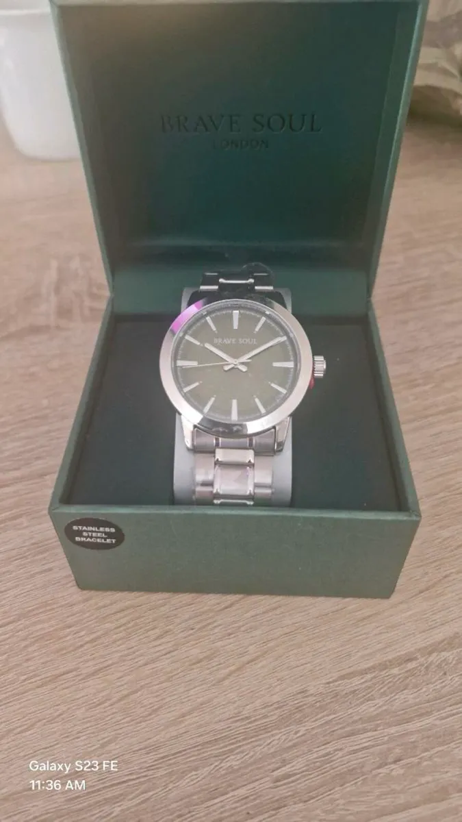 Brave soul london stainless steel watch - Image 1