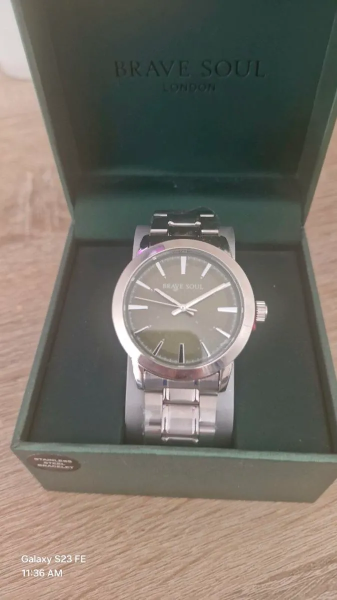 Brave soul london stainless steel watch - Image 4