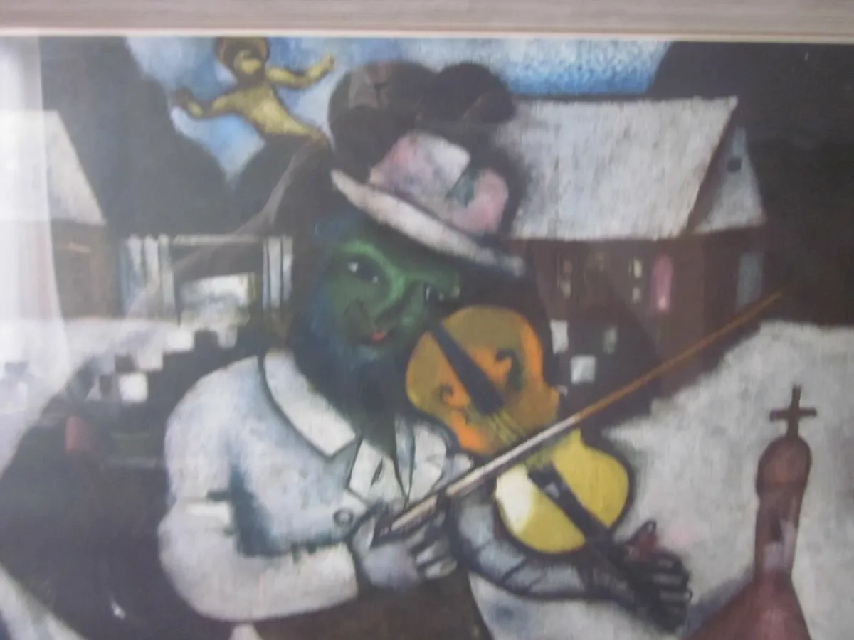 MarcChagall TheFiddler Framed Art print (N.Y.G.S - Image 2