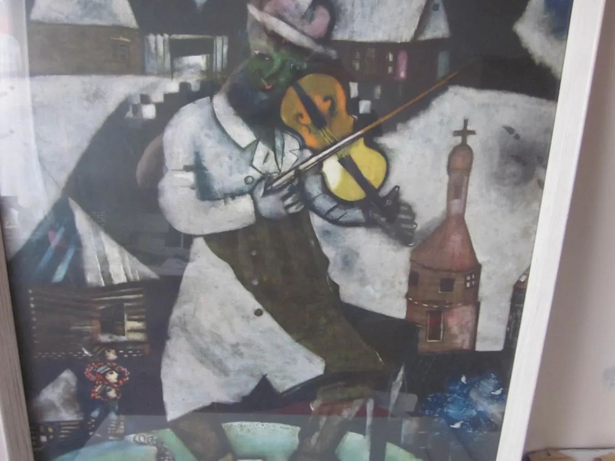 MarcChagall TheFiddler Framed Art print (N.Y.G.S - Image 3