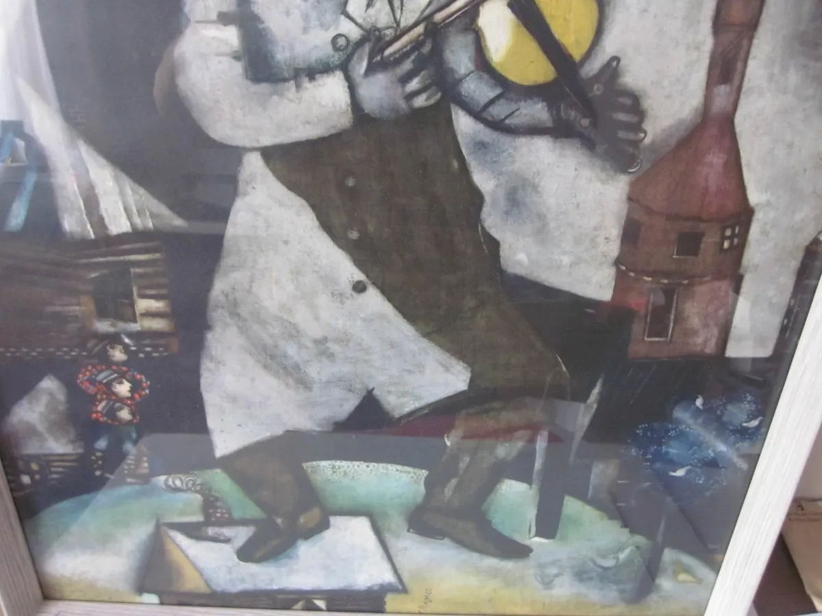 MarcChagall TheFiddler Framed Art print (N.Y.G.S - Image 4