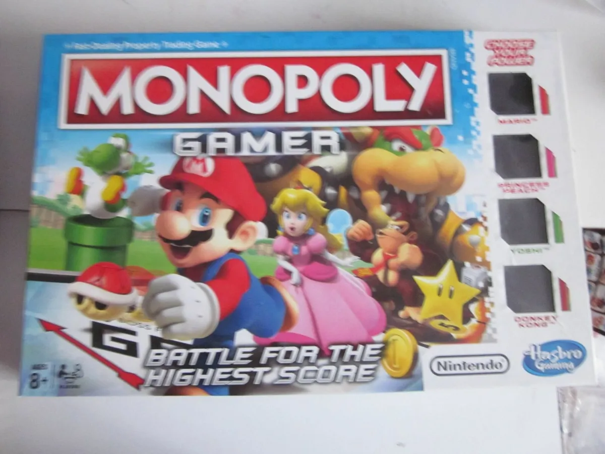 Monopoly Board Game With a Nintendo Twist. - Image 1