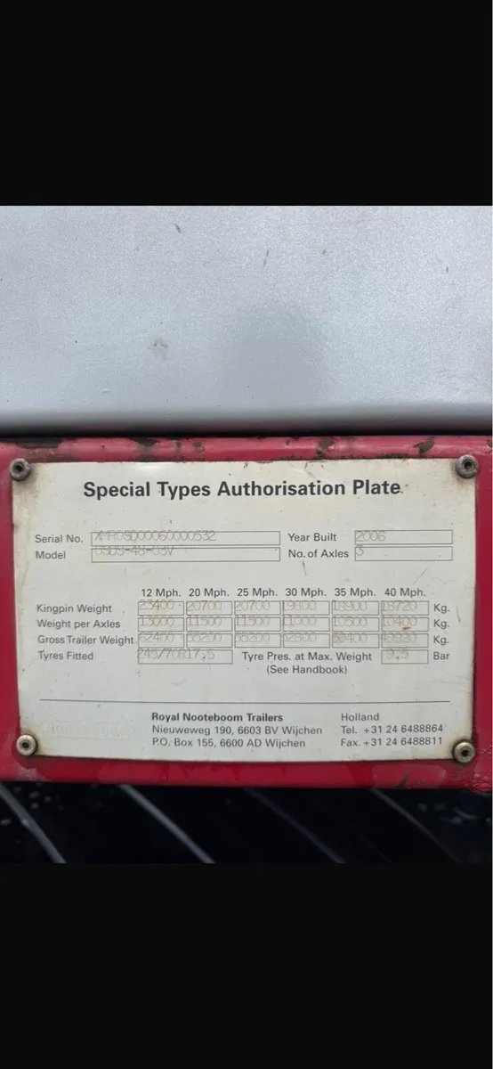 2006 3 axle noteboom - Image 3