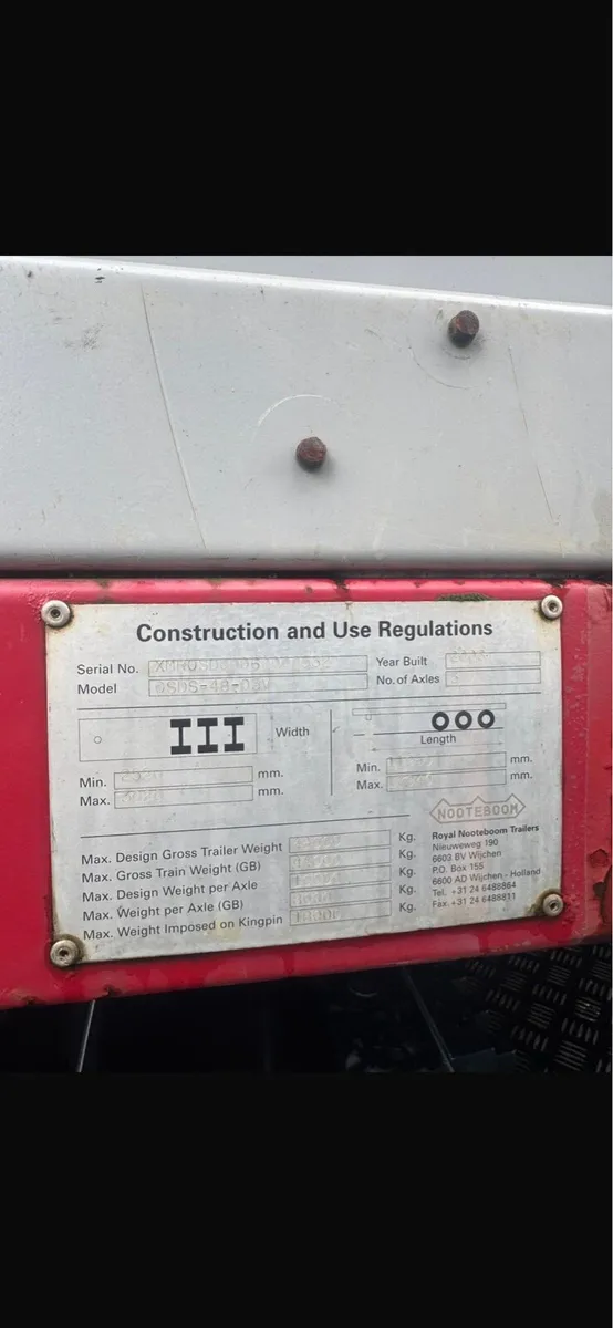 2006 3 axle noteboom - Image 4