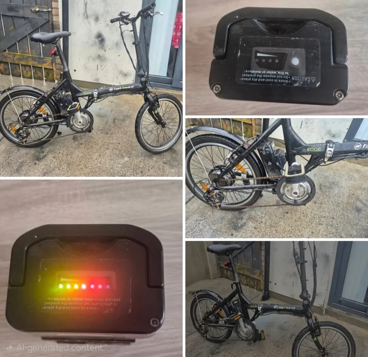 FAST 4 WARD EDGE ELECTRIC BIKE HAS BEEN LINED UP F - Image 1