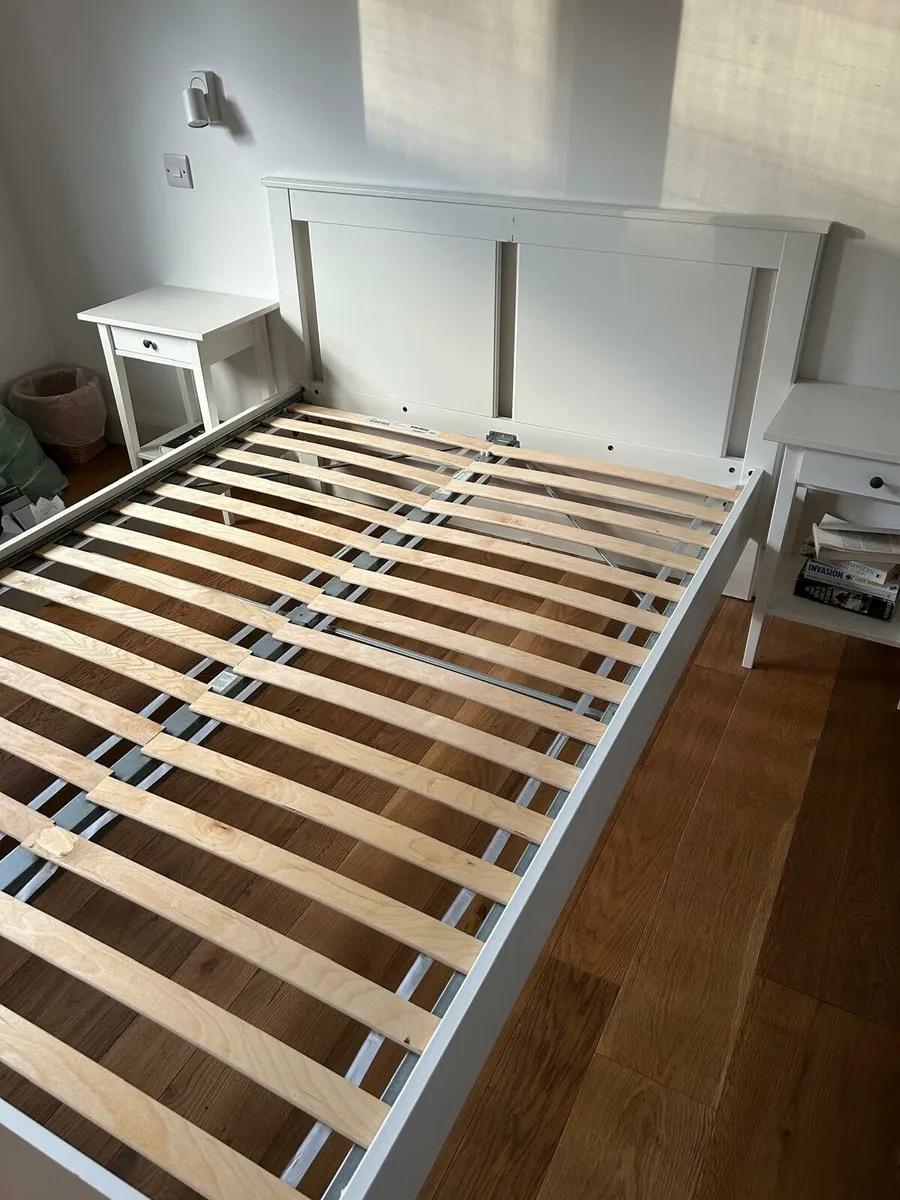 IKEA Songesand white Bed 4'6 - Image 1