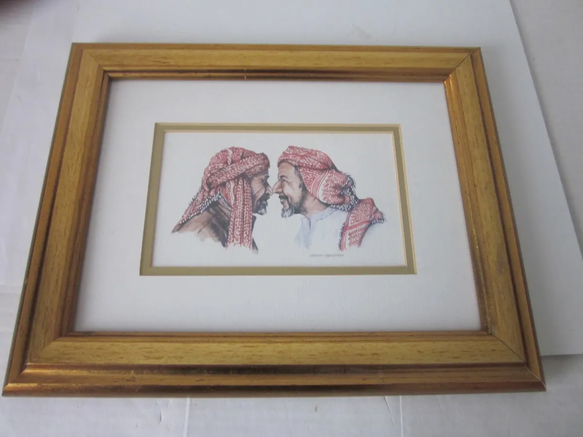 Watercolour Print “Greetings my Friend”  . - Image 1