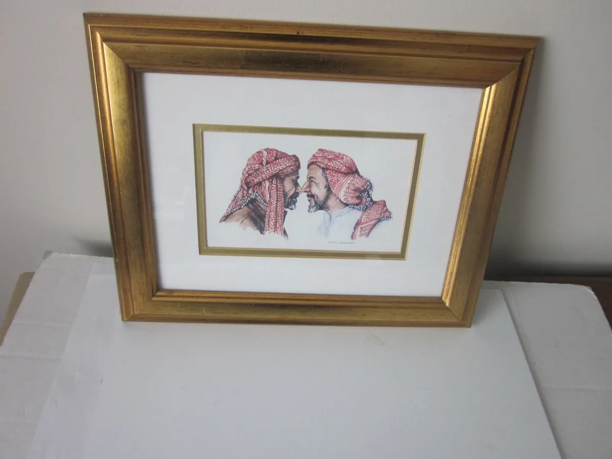 Watercolour Print “Greetings my Friend”  . - Image 2