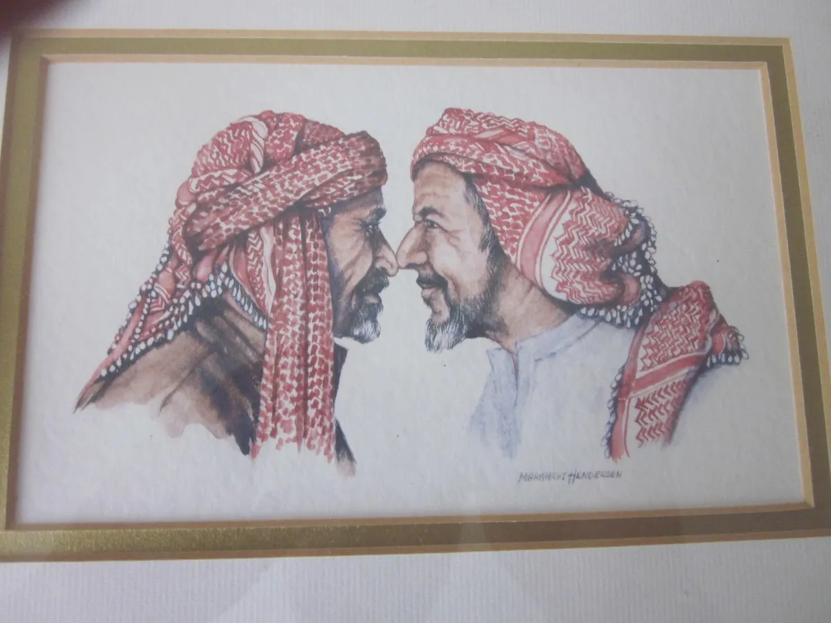 Watercolour Print “Greetings my Friend”  . - Image 3